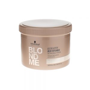 Tu recherches un bon masque rénovateur à la Kératine pour blonde? Prends ça!