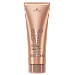 Tu veux un shampoing rénovateur à la kératine pour tes cheveux blond? Prends ça!