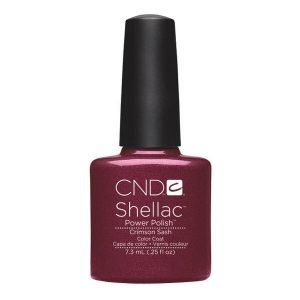 Shellac Vernis U.V professionnel Crimson Sash Color. Prends ça!