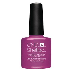 Shellac Vernis U.V professionnel Magenta Mischief. Prends ça!