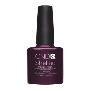 Shellac Vernis U.V professionnel Plum Paisley. Prends ça!