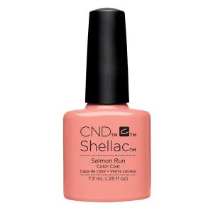 Shellac Vernis U.V professionnel Salmon Run. Prends ça!