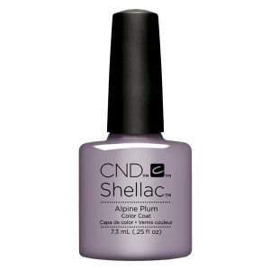 Shellac Vernis U.V professionnel Alpine Plum. Prends ça!