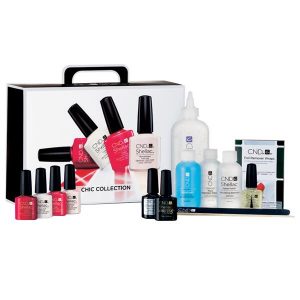 Kit de départ pour te faire les ongles au vernis gel U.V Shellac. Prends ça!