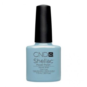 Shellac Vernis U.V professionnel Azur Wish. Prends ça!