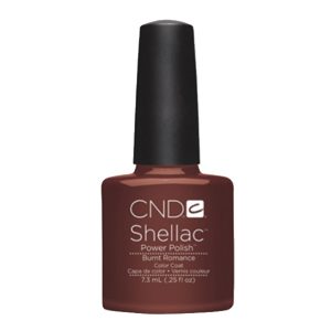 Shellac Vernis U.V professionnel Burnt Romance. Prends ça!