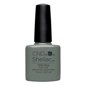 Shellac Vernis U.V professionnel Wild Moss. Prends ça!